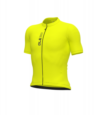 Letný cyklistický dres Alé Cycling Pragma Color Block pánsky žltý