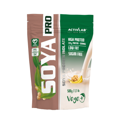 Sójový proteínový prášok Soya Pro ActivLab banán/orechy 500g