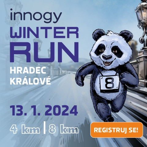 Innogy Winter RUN 2024 - Hradec Králové