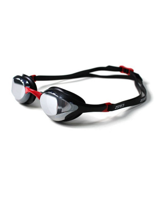 Plavecké okuliare Zone3 Volaire Streamline Racing Goggles čierne/červené