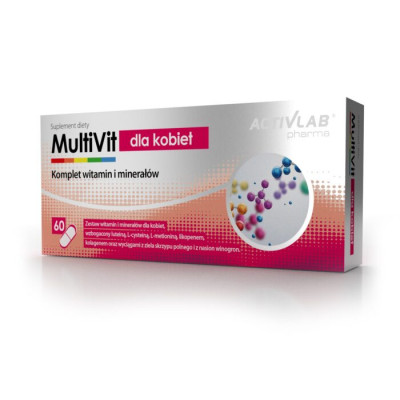 Multivitamín pre ženy ActivLab MutliVit 60 kapsúl