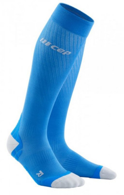 Bežecké kompresné ponožky dámske CEP Ultralight modré