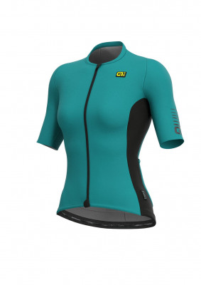 Letný cyklistický dres dámsky ALÉ R-EV1 RACE LADY - tyrkysový Letný cyklistický dres dámsky ALÉ R-EV1 RACE LADY - tyrkysový