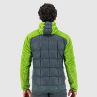  Bridlicová/limetková pánska Karpos MARMAROLE TECH bunda outdoorová