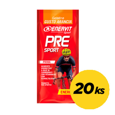 ENERVIT PRE Sport - krabička 20 ks - pomaranč