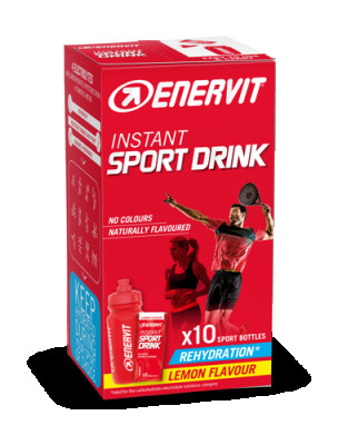 Rozpustný prášok Enervit Sport Drink 10x 16 g citrón