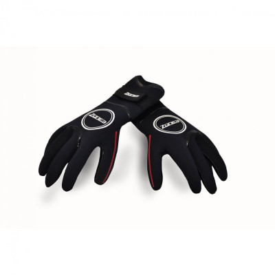 Neoprénové plavecké rukavice Zone 3 Heat-Tech čierne