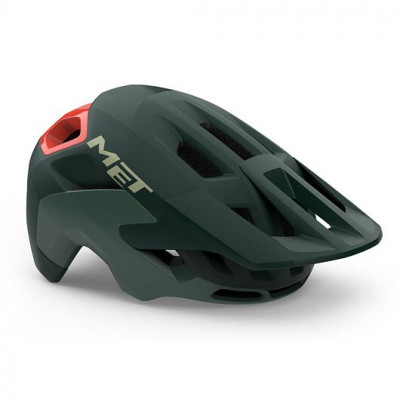 MTB cyklistická prilba Met Revo Mips zelená/červená
