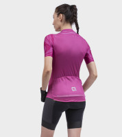 Letný cyklistický dámsky dres Alé Cycling Artika R-EV1 Lady ružový