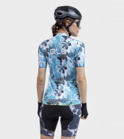 Letný cyklistický dámsky dres Alé Cycling PR-R Amazzonia modrý