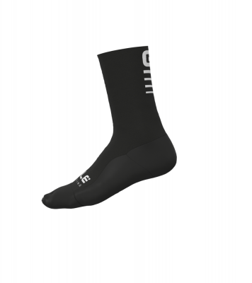 Zimné cyklistické ponožky Alé Cycling Strada 2.0 čierne/biele