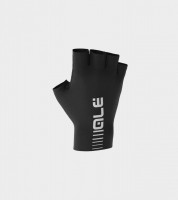Letné cyklistické rukavice Alé Sunselect Crono Glove čierne/biele