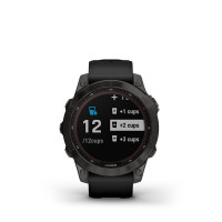 Garmin fenix 7 Sapphire Solar, Carbon Gray DLC Titanium, Black Band_alt523698