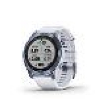Garmin fenix 7 Sapphire Solar, Mineral Blue DLC Titanium, Whitestone Band_alt523837