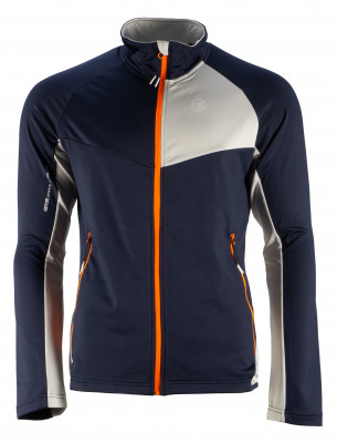 GTS 300312 - Pánská funkční celorozepínací mikina - Navy XXL