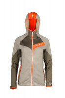 GTS 301532L - dámská waffle fleece mikina s kapucí - Grey