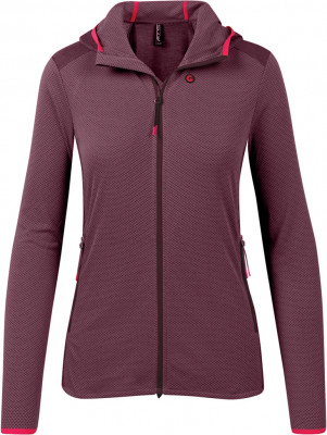 GTS 302241 L dámská funkční mikina s kapucí, Rose 3XL