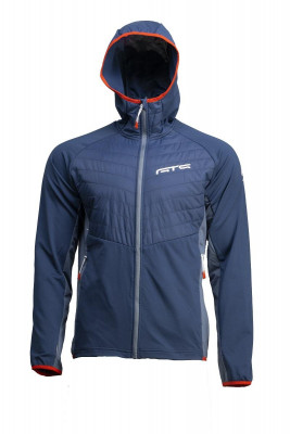 GTS 402432M - pánská hybridní bunda s kapucí-Midnight 3XL