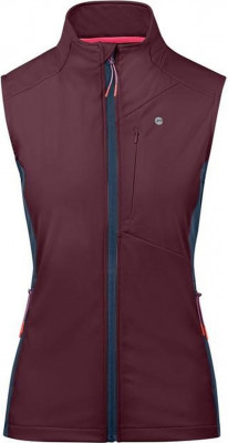 GTS 404241L dámská větruodolná vesta, Plum