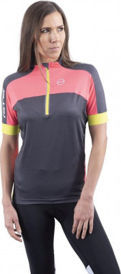 GTS 753121L dámský cyklo dres s krátkým rukávem, Neon Pink