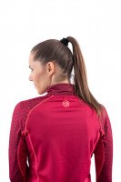 GTS215022 - Dámská funkční mikina, 1/2 zip, Fuchsia