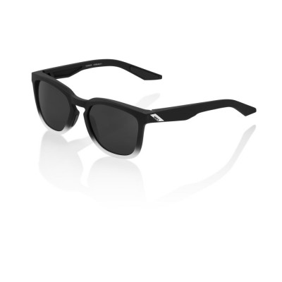 HUDSON - Soft Tact Fade Black / White - Black Mirror Lens