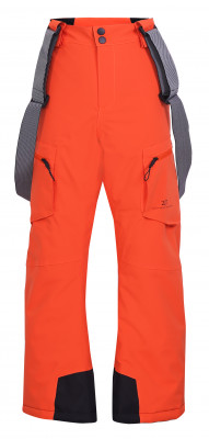 ISFALL - ECO 2L dětské lyžařské kalhoty, oranžová 152