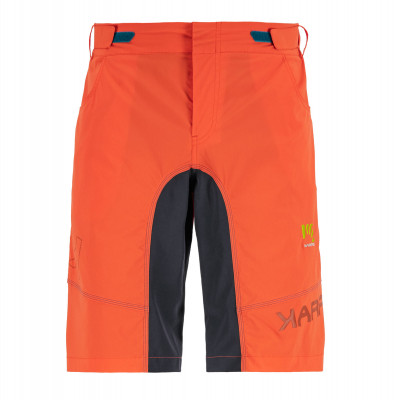 Outdoorové nohavice pánske Karpos BALLISTIC EVO oranžové/tmavomodré