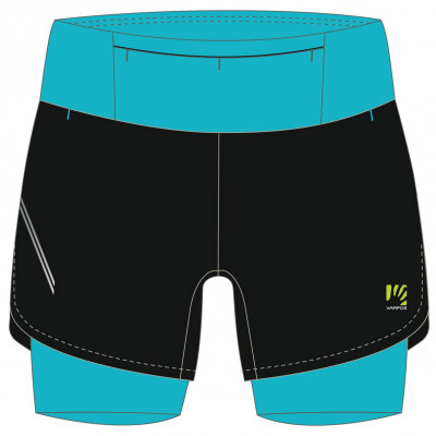Karpos CENGIA dámske kraťasy Blue Atoll/Black