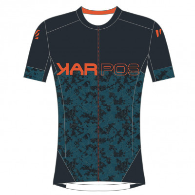 Karpos JUMP dres Outer Space/Moroccan Blue/Tangerine Tango