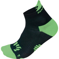 Karpos LAVAREDO ponožky čierne/zelené fluo_alt0