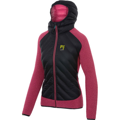 Zimná outdoorová bunda dámska Karpos MARMAROLE TECH ružová/čierna