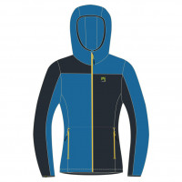 Karpos NUVOLAU KID mikina so zipsom Outer Space/Indigo Bunting