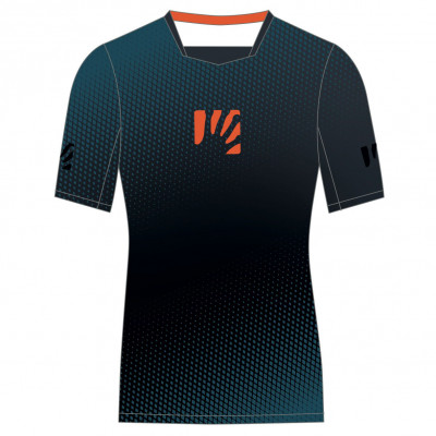 Karpos VAL DI DENTRO tričko Outer Space/Black/Tangerine Tango