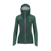 Karpos Valsesia Shell Dámska Bunda Jungle Green/Duck Green