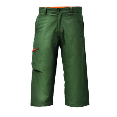KLOTEN-pánské kalhoty 3/4 army zelená 3XL