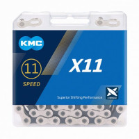KMC Reťaz X 11 strieborno-šedá, 118 článkov_1