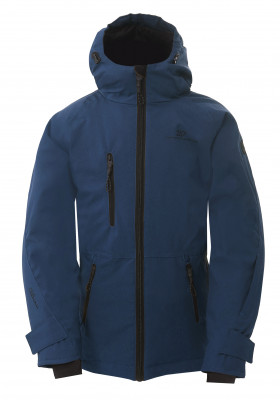 KNATTEN - ECO dětská 2L lyžařská bunda - navy 128