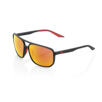 KONNOR - Soft Tact Black - HiPER Red Multilayer Mirror Lens