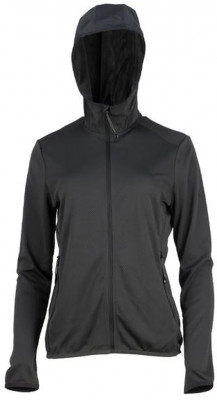 LADY JACKET COMB MIX HOODIE, Carbon 46