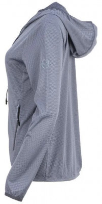 LADY JACKET COMB MIX HOODIE, Steel 46