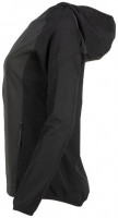LADY JACKET LIGHT HOODIE, Black