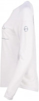 LADY SHIRT RAYON L/S PRINT, Light Grey