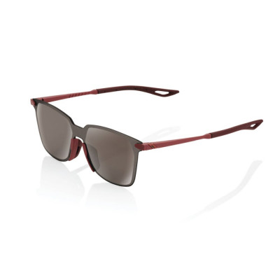 LEGERE SQUARE - Soft Tact Crimson - HiPER Silver Mirror Lens