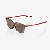 LEGERE UltraCarbon Square - Soft Tact Crimson - HiPER Silver Mirror Lens