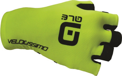 Letné cyklistické rukavice Alé Velocissimo Crono Glove žlté