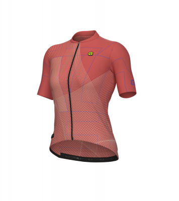 Letný cyklistický dres Alé Cycling PR-E Synergy dámsky červený