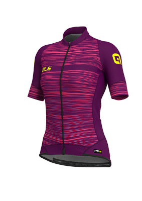 Letný cyklistický dres dámsky ALÉ GRAPHICS PRR THE END LADY - fialovo-fluo ružový Letný cyklistický dres dámsky ALÉ GRAPHICS PRR THE END LADY - fialovo-fluo ružový