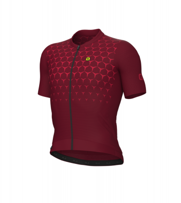 Letný cyklistický dres pánsky Alé Cycling R-EV1 Quick červený