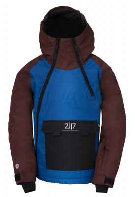 LILLHEM - ECO Dětská lehká zateplená 2L lyžařská bunda - Blue 128